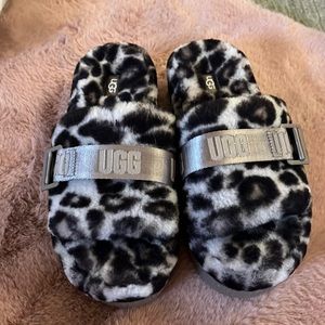 UGG platform slippers